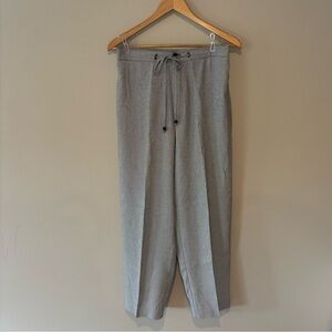 VINTAGE STEPHANIE PARKS High Waist Black & White Pattern Mom Pants 90s Medium